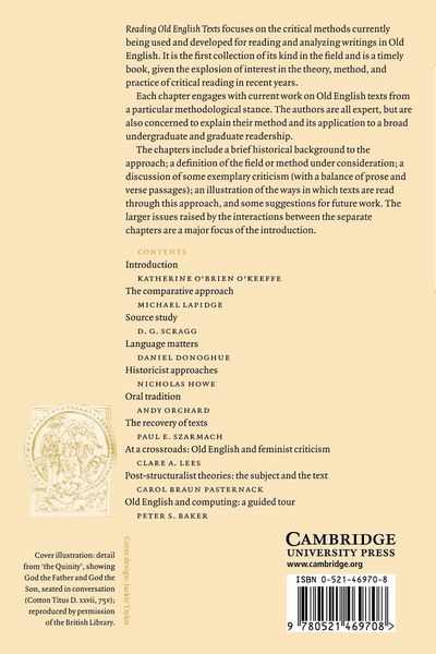 Produktbild: Reading Old English Texts