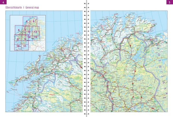 Produktbild: freytag & berndt Autoatlas Skandinavien 1:200.000