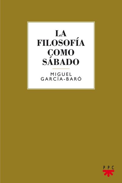 Produktbild: Garc&iacute;a-Bar&oacute;, M: Filosof&iacute;a como s&aacute;bado