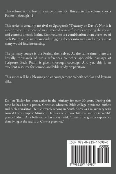 Produktbild: Golden Truths from the Psalms - Volume I - Psalms 1-41