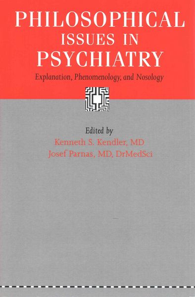 Produktbild: Philosophical Issues in Psychiatry