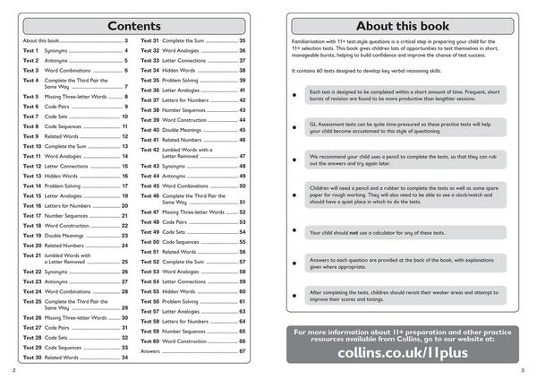 Produktbild: 11+ Verbal Reasoning Quick Practice Tests Age 10-11 (Year 6) Set B