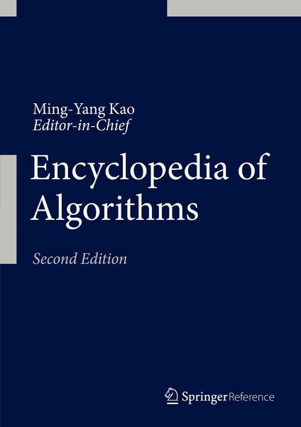 Produktbild: Encyclopedia of Algorithms
