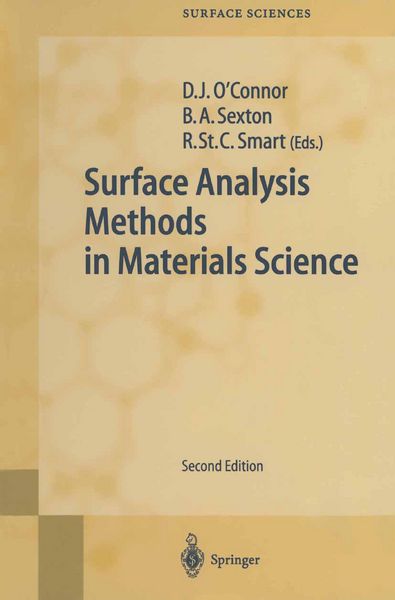 Produktbild: Surface Analysis Methods in Materials Science