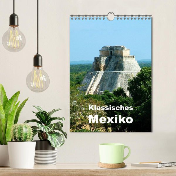 Produktbild: Klassisches Mexiko (Wandkalender 2026 DIN A4 hoch), CALVENDO Monatskalender