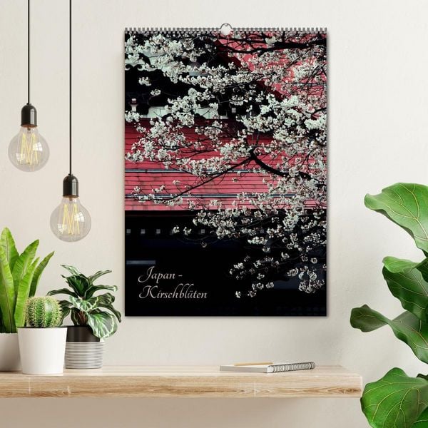 Produktbild: Japan - Kirschbl&uuml;ten (Wandkalender 2026 DIN A2 hoch), CALVENDO Monatskalender