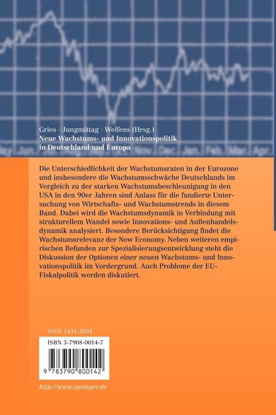 Produktbild: Neue Wachstums- und Innovationspolitik in Deutschland und Europa