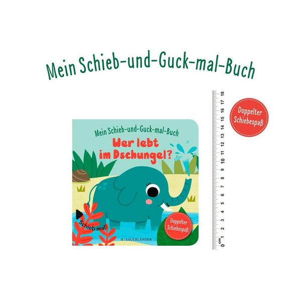 Produktbild: Mein Schieb & Guck-mal-Buch: Wer lebt im Dschungel?