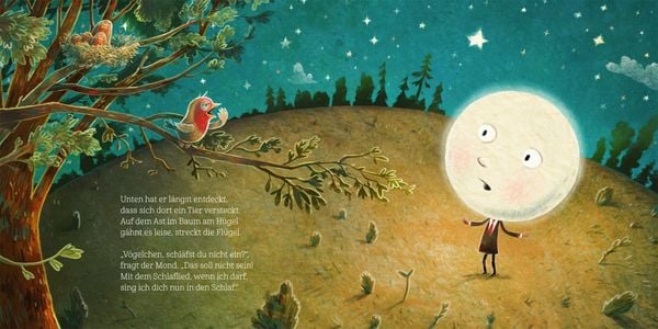 Produktbild: Wenn der Mond in der Nacht &uuml;ber alle Tiere wacht ... gibt er auch auf dich gut acht