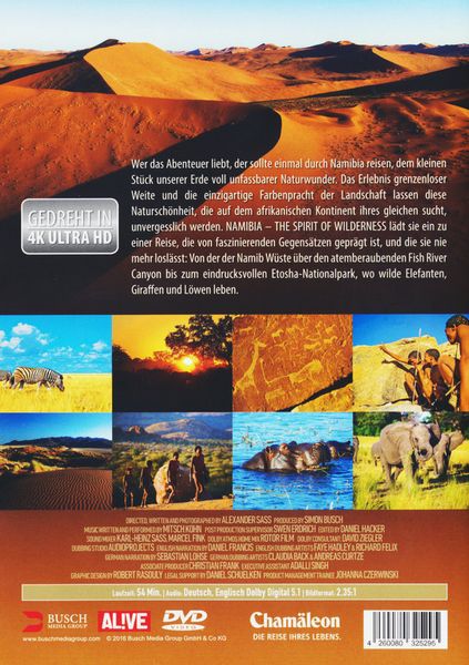 Produktbild: Namibia - The Spirit of Wilderness