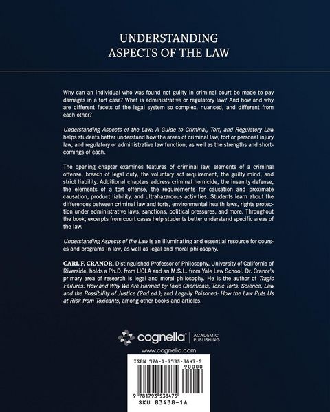 Produktbild: Understanding Aspects of the Law