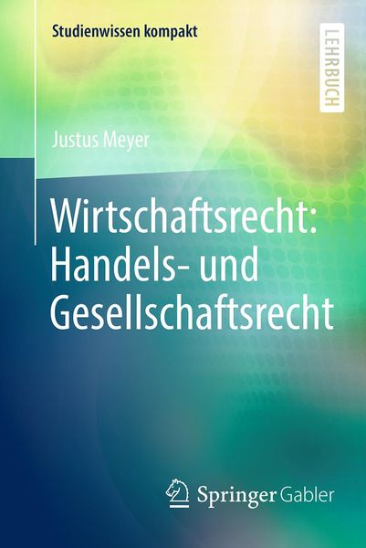 Produktbild: Wirtschaftsrecht: Handels- und Gesellschaftsrecht