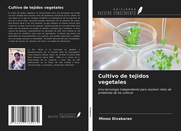 Produktbild: Cultivo de tejidos vegetales