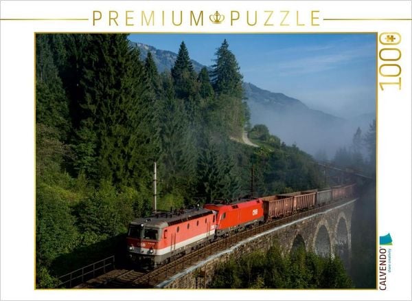 CALVENDO Puzzle Nebel am Tauern | 1000 Teile Lege-Größe 64 × 48 cm Foto-Puzzle für glückliche Stunden