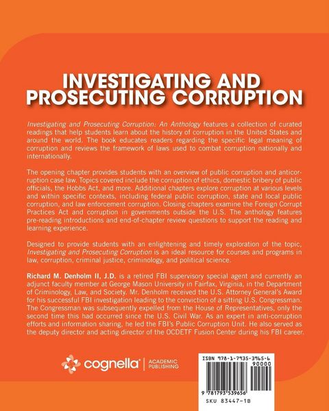 Produktbild: Investigating and Prosecuting Corruption