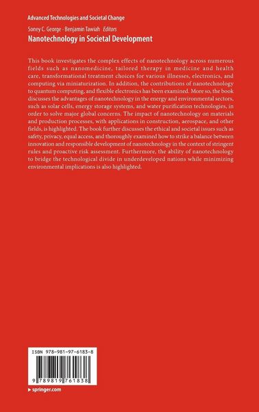 Produktbild: Nanotechnology in Societal Development