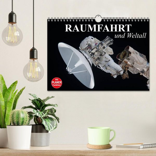 Produktbild: Raumfahrt und Weltall (Wandkalender 2026 DIN A4 quer), CALVENDO Monatskalender