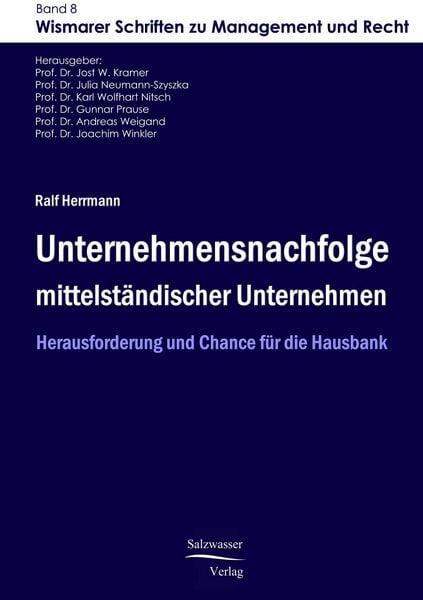 Produktbild: Unternehmensnachfolge mittelst&auml;ndischer Unternehmen