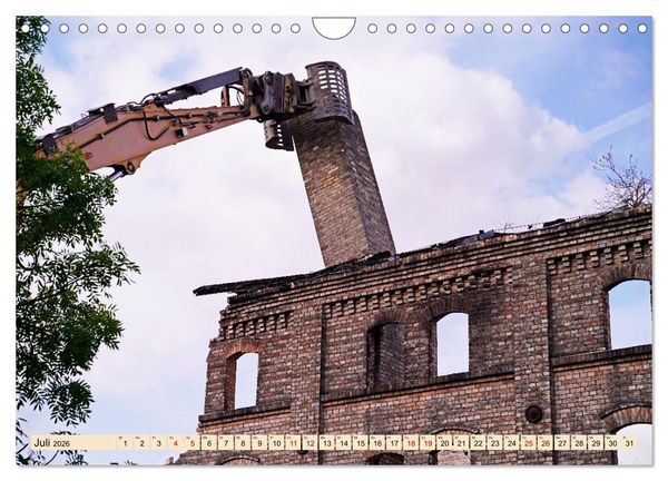 Produktbild: Auf der Gro&szlig;baustelle (Wandkalender 2026 DIN A4 quer), CALVENDO Monatskalender