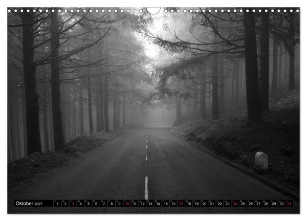 Produktbild: Stille Momente in Schwarz-Weiss (Wandkalender 2027 DIN A3 quer), CALVENDO Monatskalender