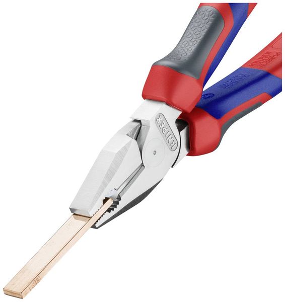 Produktbild: Knipex 02 05 180 Werkstatt Kraft-Kombizange 180mm DIN ISO 5746