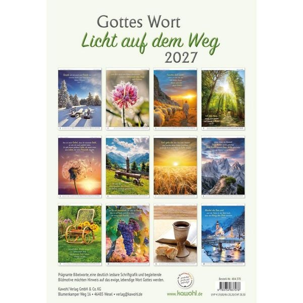 Produktbild: Gottes Wort - Licht auf dem Weg 2027