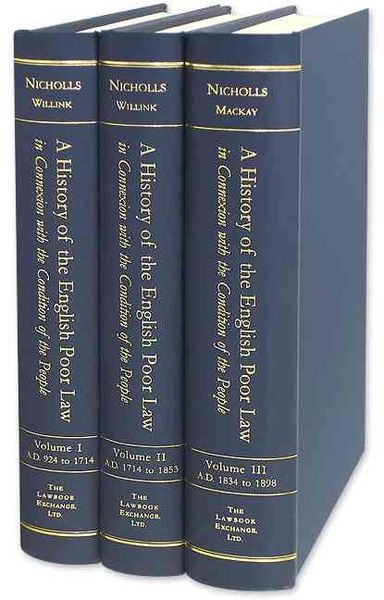 Produktbild: A History of the English Poor Law