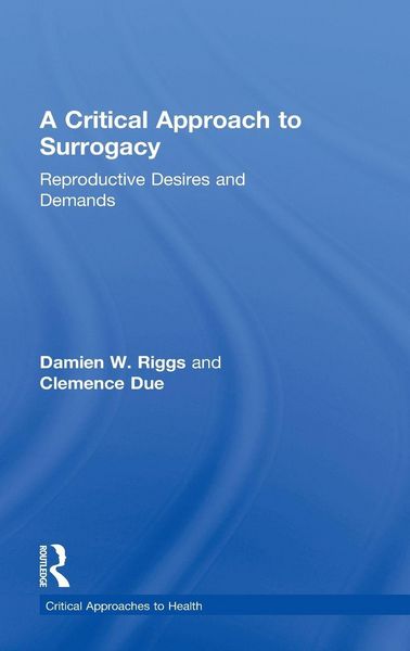 Produktbild: A Critical Approach to Surrogacy
