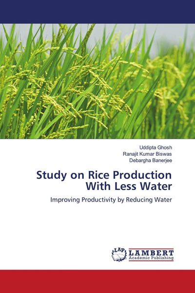 Produktbild: Study on Rice Production With Less Water