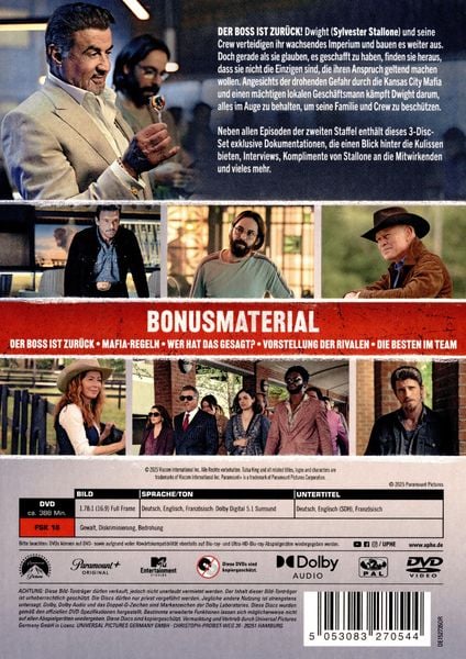 Produktbild: Tulsa King - Staffel 2 [3 DVDs]