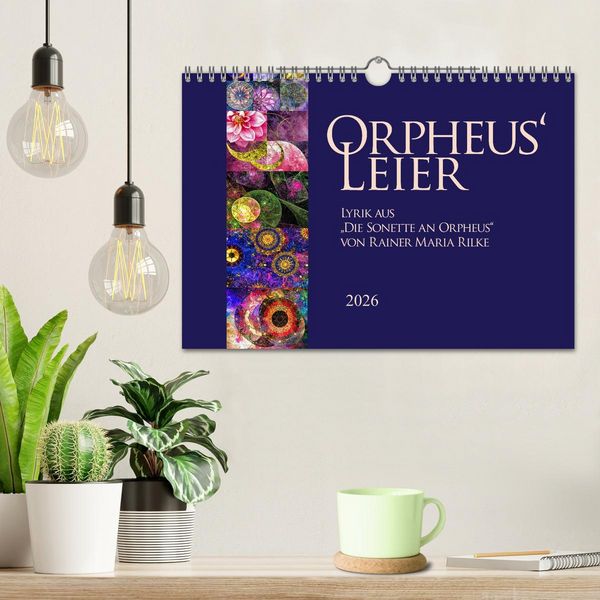 Produktbild: Orpheus' Leier (Wandkalender 2026 DIN A4 quer), CALVENDO Monatskalender