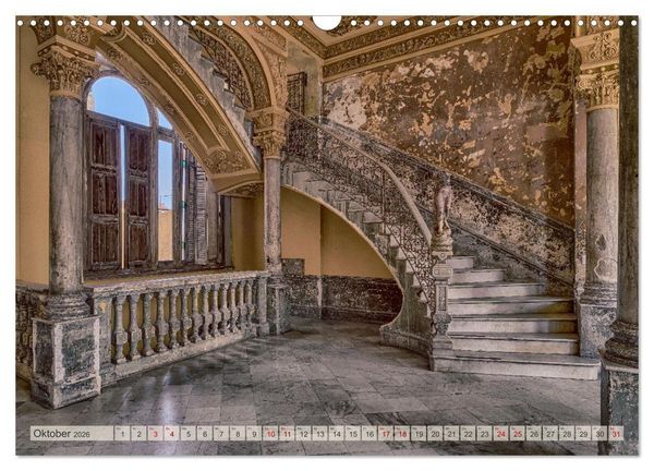 Produktbild: Lost Places - vergessene Sch&auml;tze (Wandkalender 2026 DIN A3 quer), CALVENDO Monatskalender