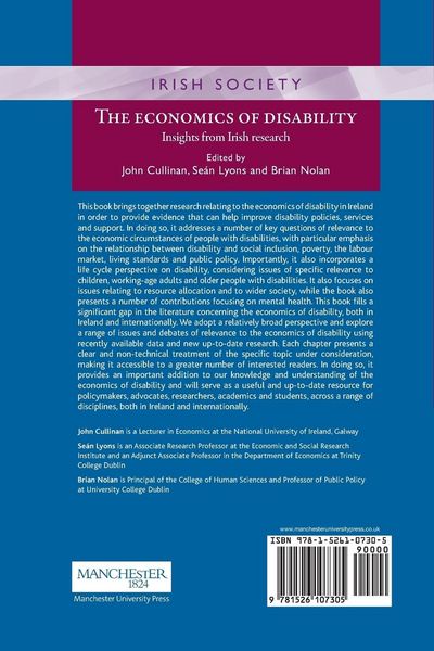 Produktbild: The economics of disability