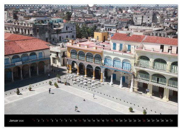Produktbild: CUBA 2026 (hochwertiger Premium Wandkalender 2026 DIN A2 quer), Kunstdruck in Hochglanz