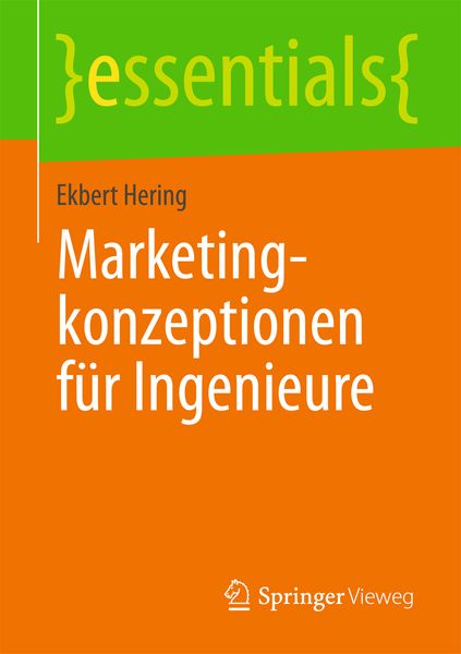 Produktbild: Marketingkonzeptionen f&uuml;r Ingenieure