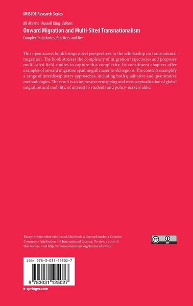 Produktbild: Onward Migration and Multi-Sited Transnationalism