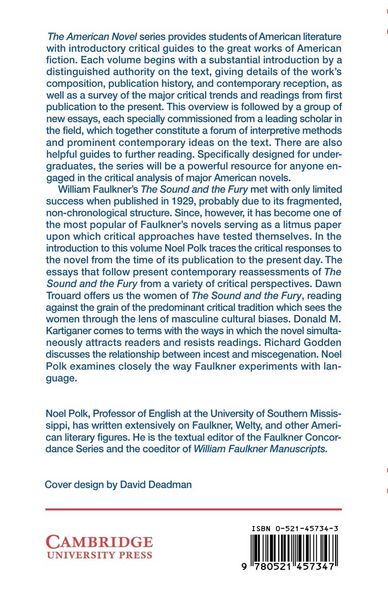 Produktbild: New Essays on the Sound and the Fury