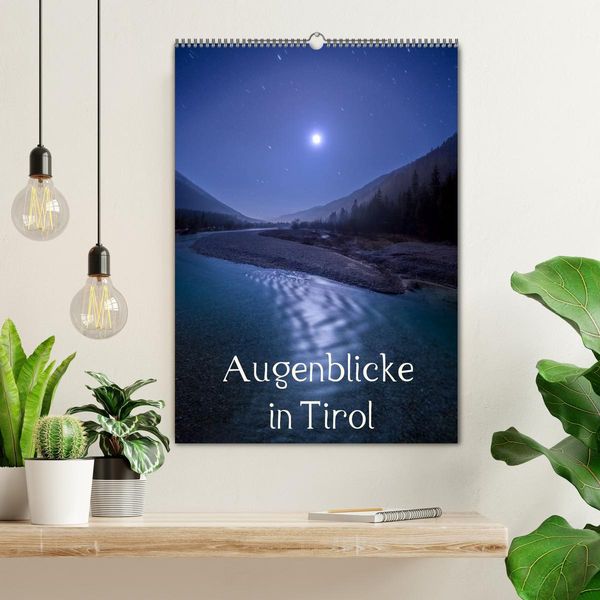 Produktbild: Augenblicke in Tirol (Wandkalender 2026 DIN A2 hoch), CALVENDO Monatskalender