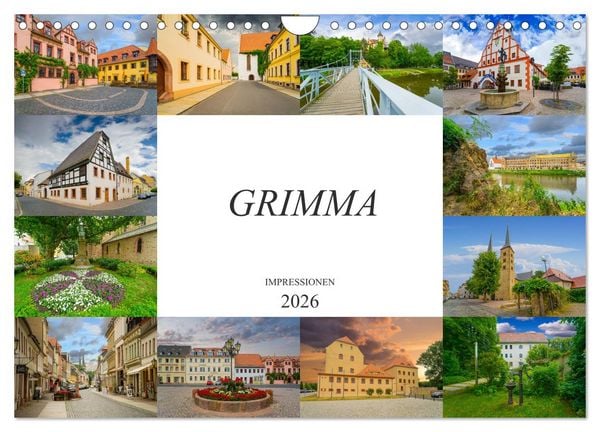Produktbild: Grimma Impressionen (Wandkalender 2026 DIN A4 quer), CALVENDO Monatskalender