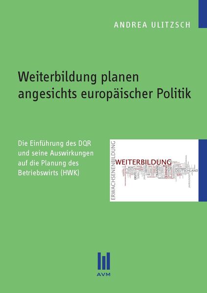 Produktbild: Weiterbildung planen angesichts europ&auml;ischer Politik