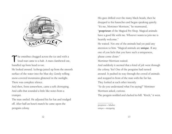 Produktbild: Die Schule der magischen Tiere 1: The School of Magical Animals (Englische Ausgabe mit Vokabelhilfen)