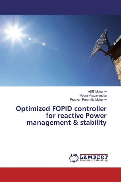 Produktbild: Optimized FOPID controller for reactive Power management & stability