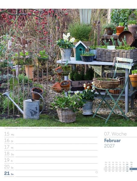 Produktbild: Gartengl&uuml;ck Wochenplaner Kalender 2027