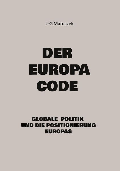 Produktbild: Der Europa Code