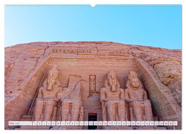 Produktbild: Das Erbe des Nils - Eine Reise zur Wiege der Menschheit (hochwertiger Premium Wandkalender 2027 DIN A2 quer), Kunstdruck in Hochglanz
