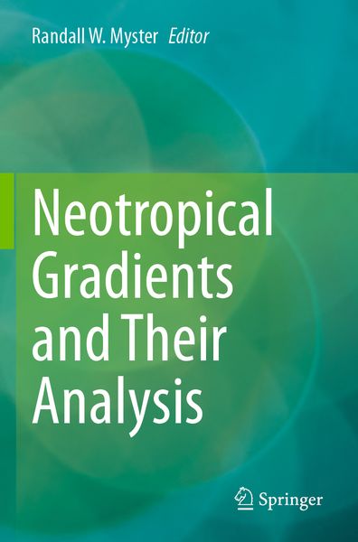 Produktbild: Neotropical Gradients and Their Analysis