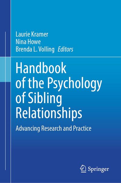 Produktbild: Handbook of the Psychology of Sibling Relationships