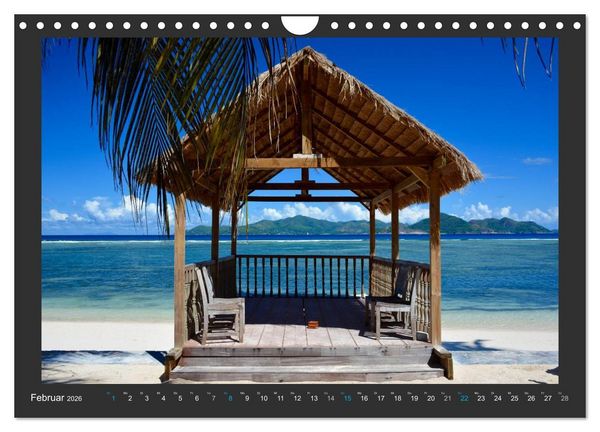 Produktbild: Seychellen - Der Garten Eden im Indischen Ozean (Wandkalender 2026 DIN A4 quer), CALVENDO Monatskalender