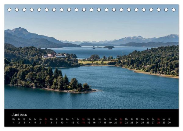 Produktbild: Patagonien 2026 Highlights von Manuela Seiler (Tischkalender 2026 DIN A5 quer), CALVENDO Monatskalender