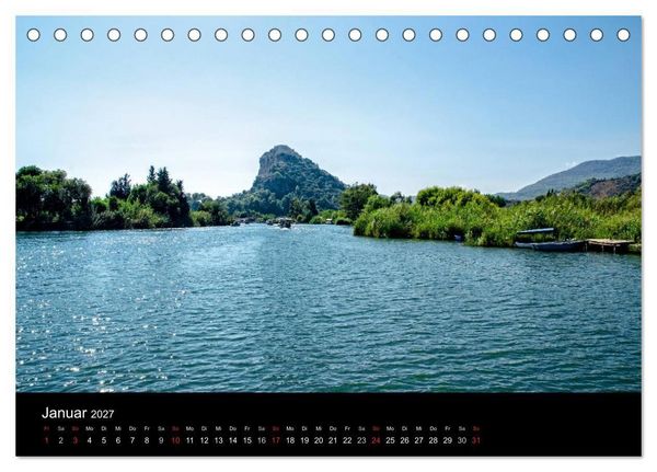 Produktbild: T&uuml;rkische Riviera - Entlang der lykischen K&uuml;ste (Tischkalender 2027 DIN A5 quer), CALVENDO Monatskalender